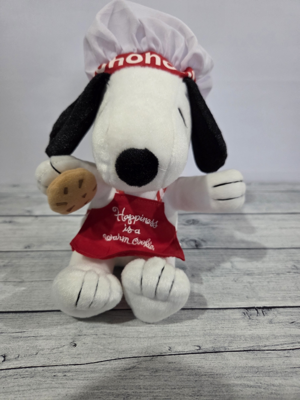 Peanuts Hallmark Snoopy Chef Stuffed Toy